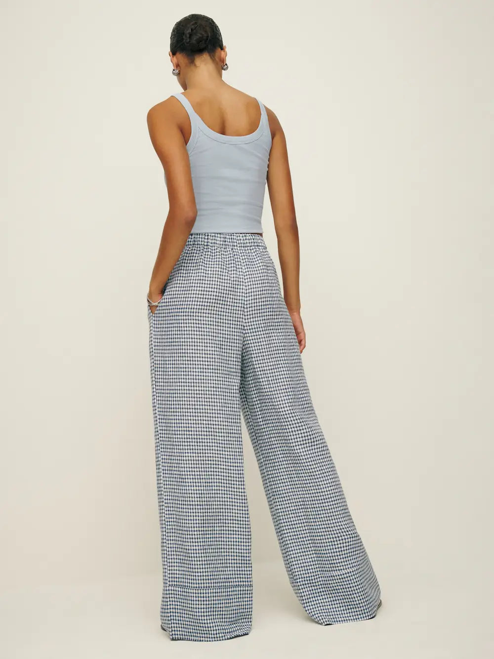 Cotton Wide Leg Pant