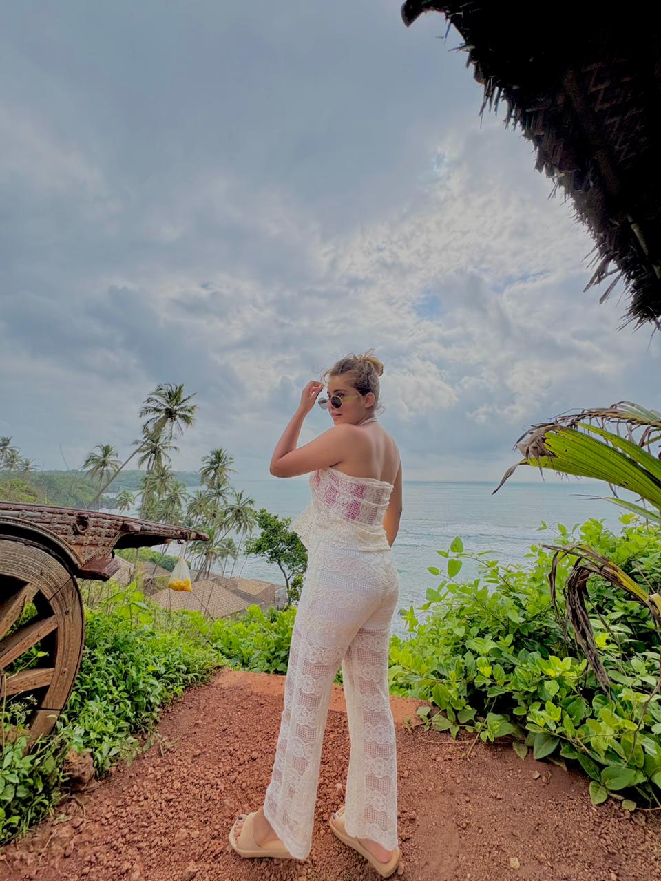 Resort Wear Mesh Co-ord Set